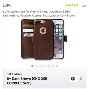 Iphone 8plus case/wallet